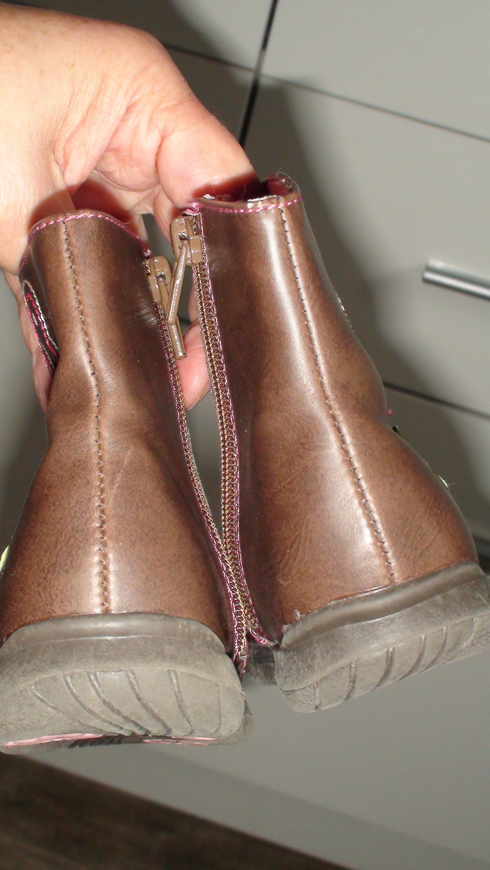 Leder Baby Stiefel Gr.19.5