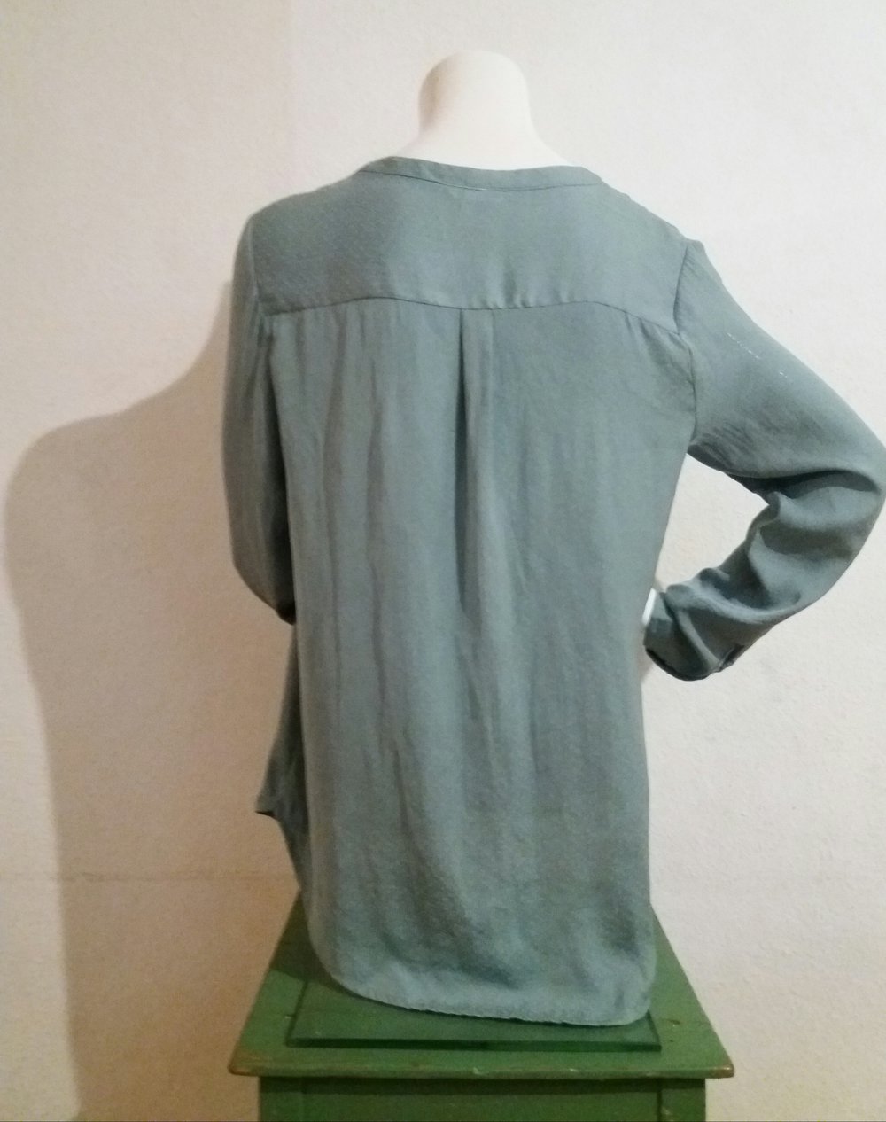 Mintgrüne Bluse