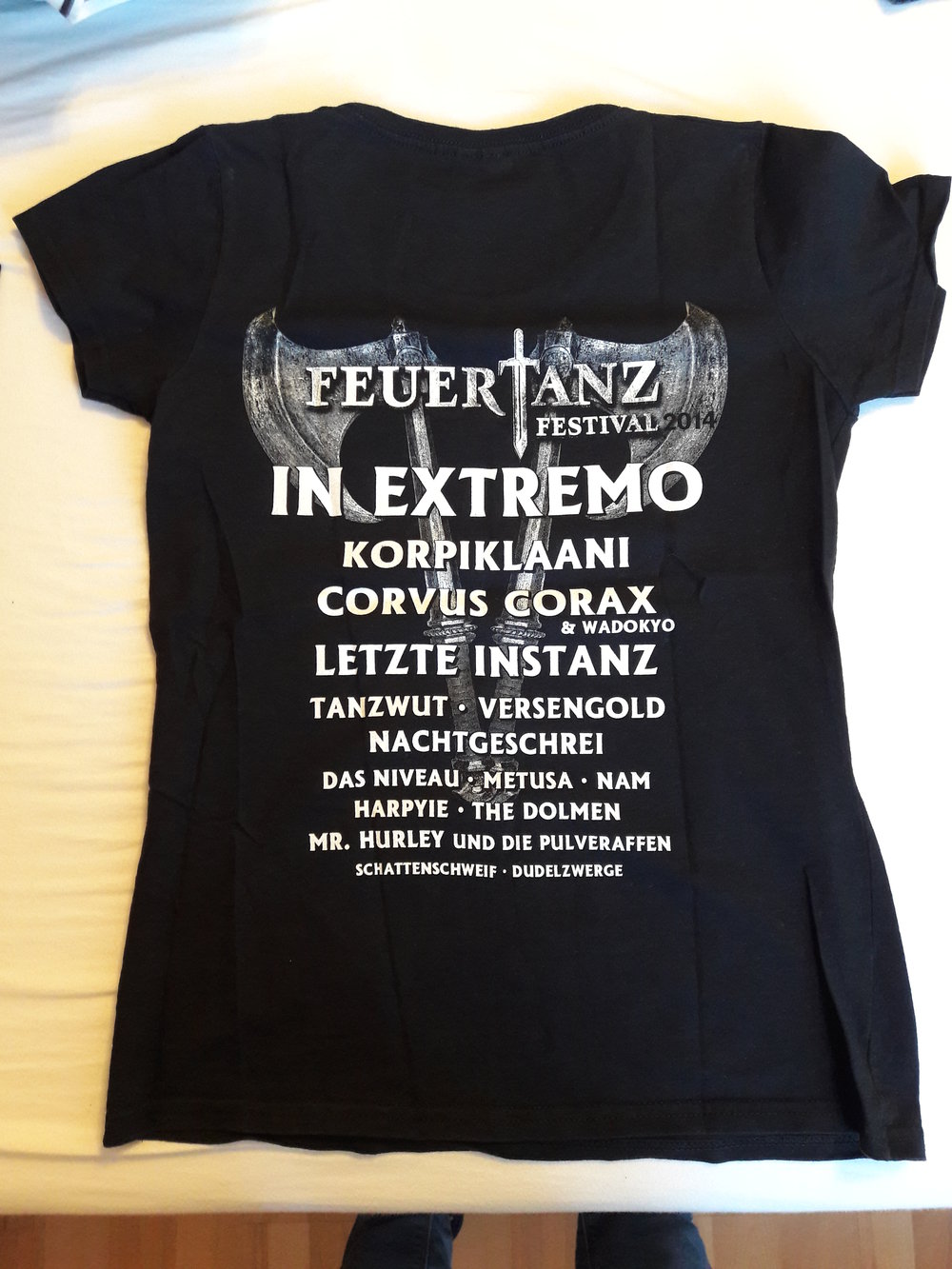 T-Shirt Feuertanz Festival 2014