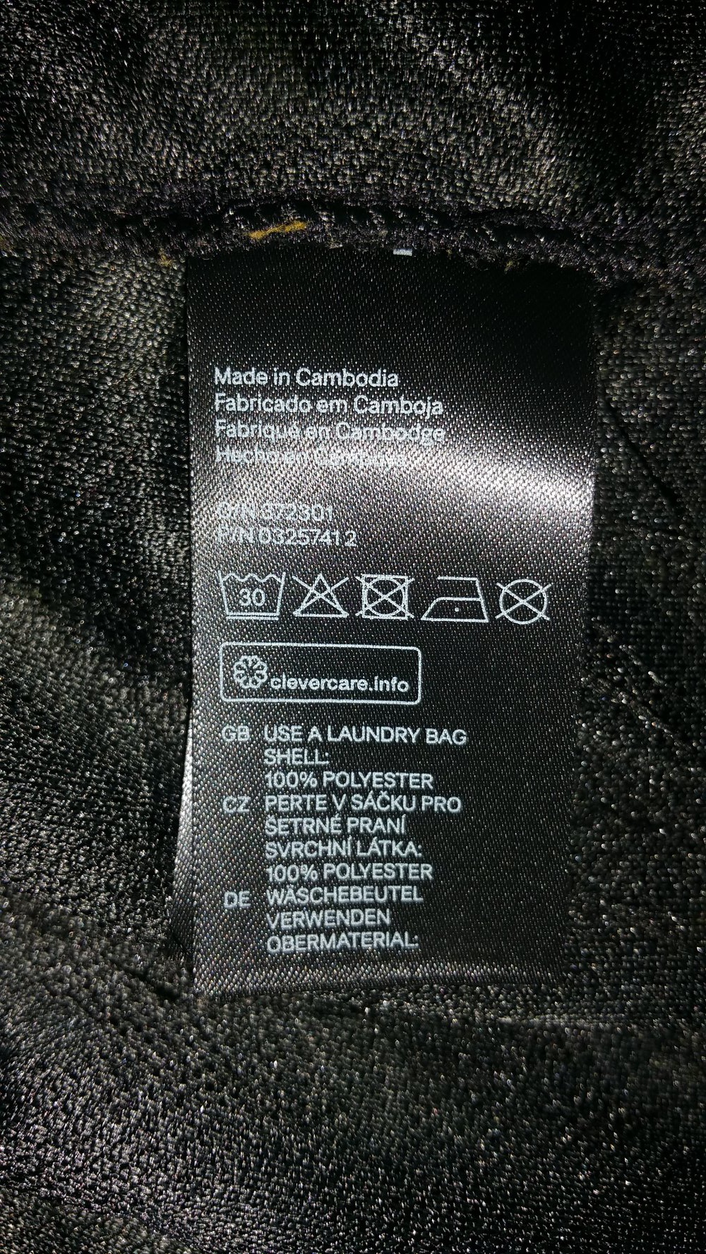 H&M Fransenjacke, schwarz 