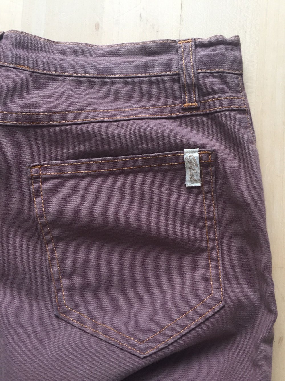 Glenfield-Jeans in taupe
