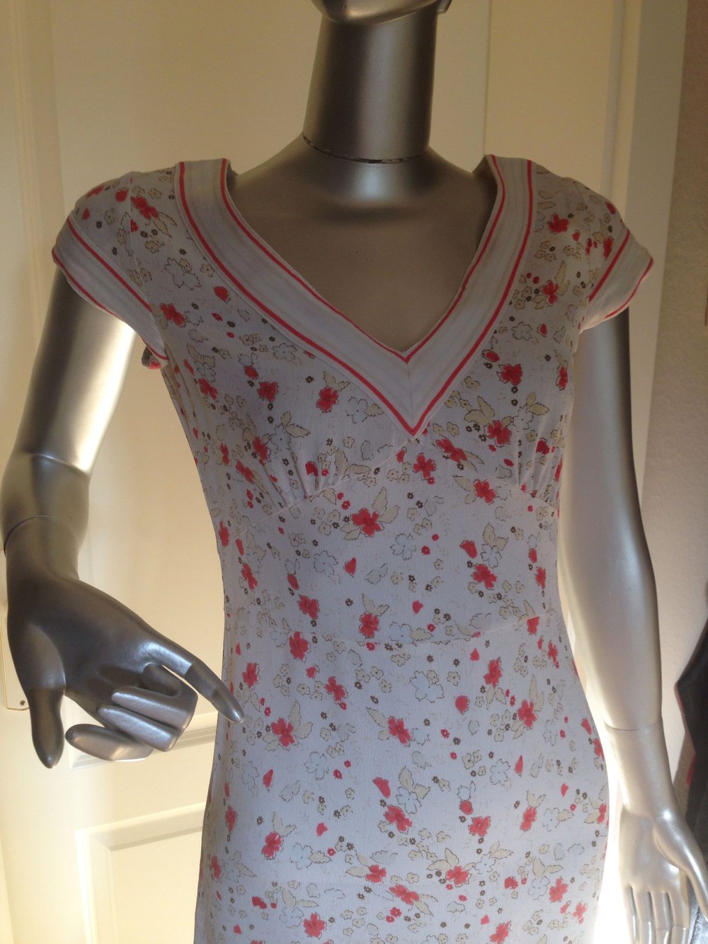 Blümchenkleid Sommerkleid Retro Look