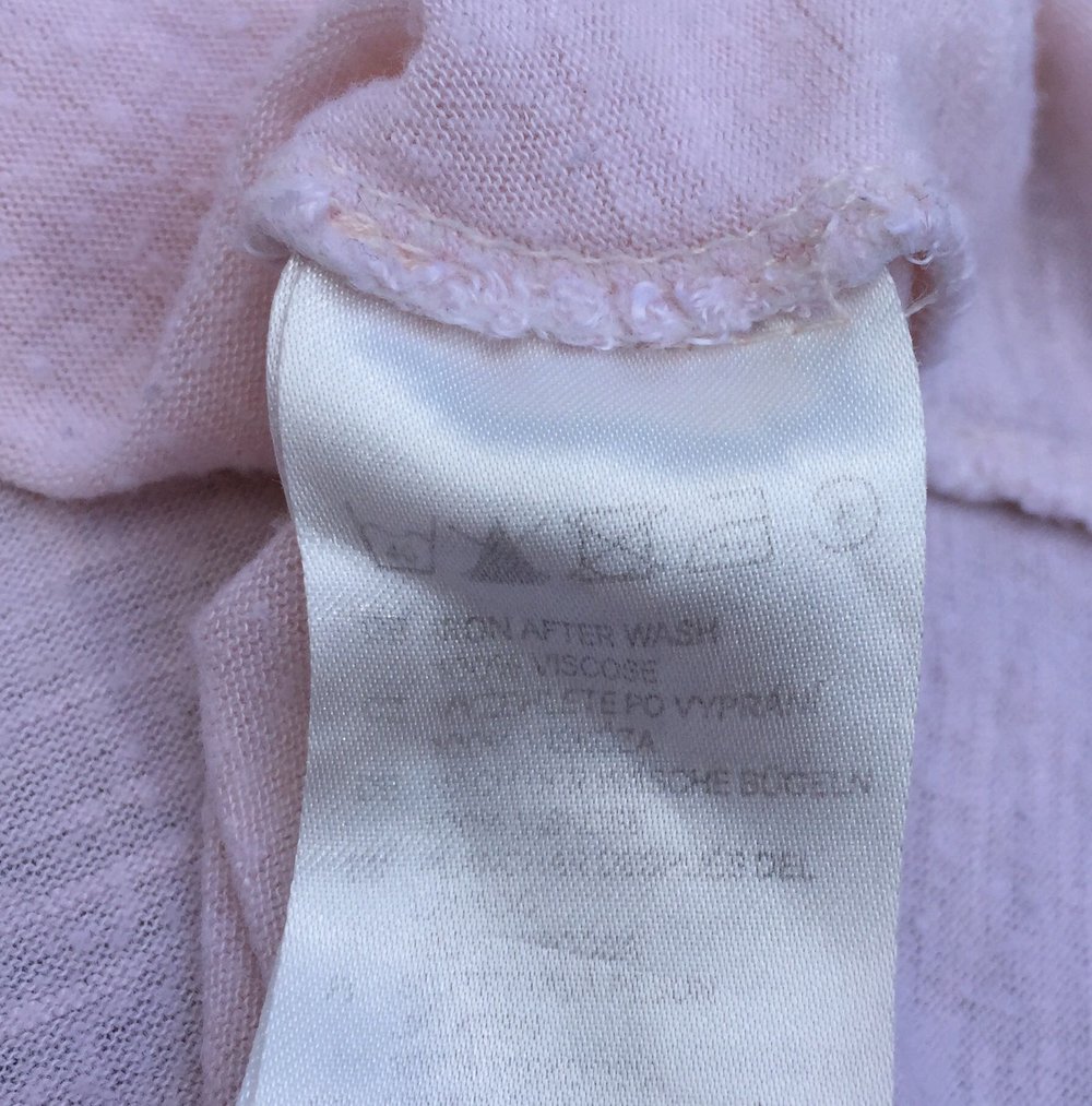 H&M Top / TANKTOP rosé Gr. M