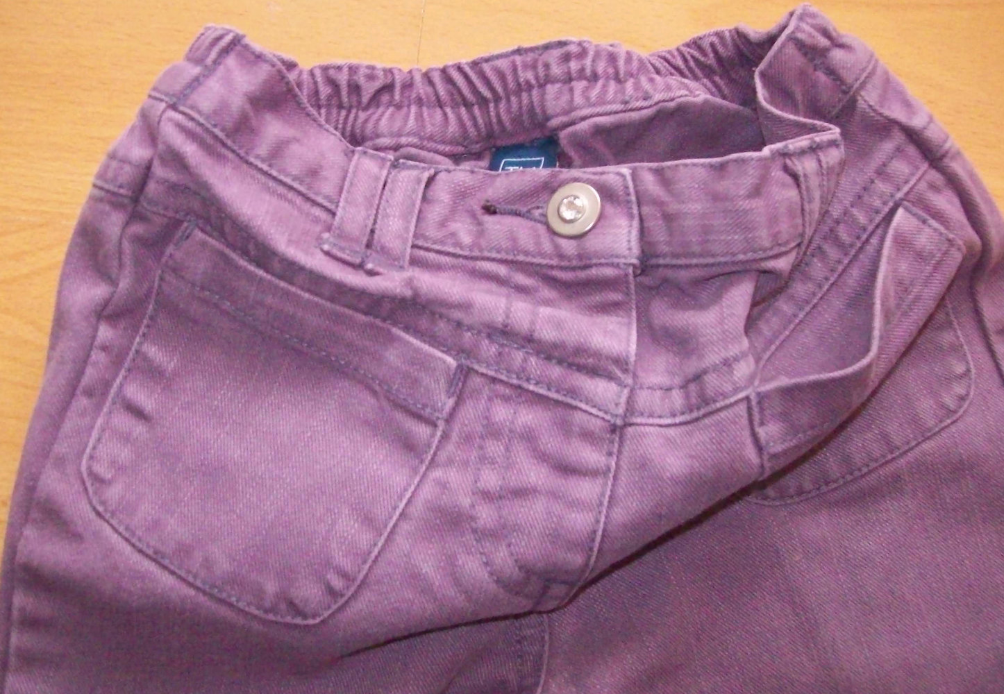 TU/engl.- schöne,lila Jeans Gr.80/86