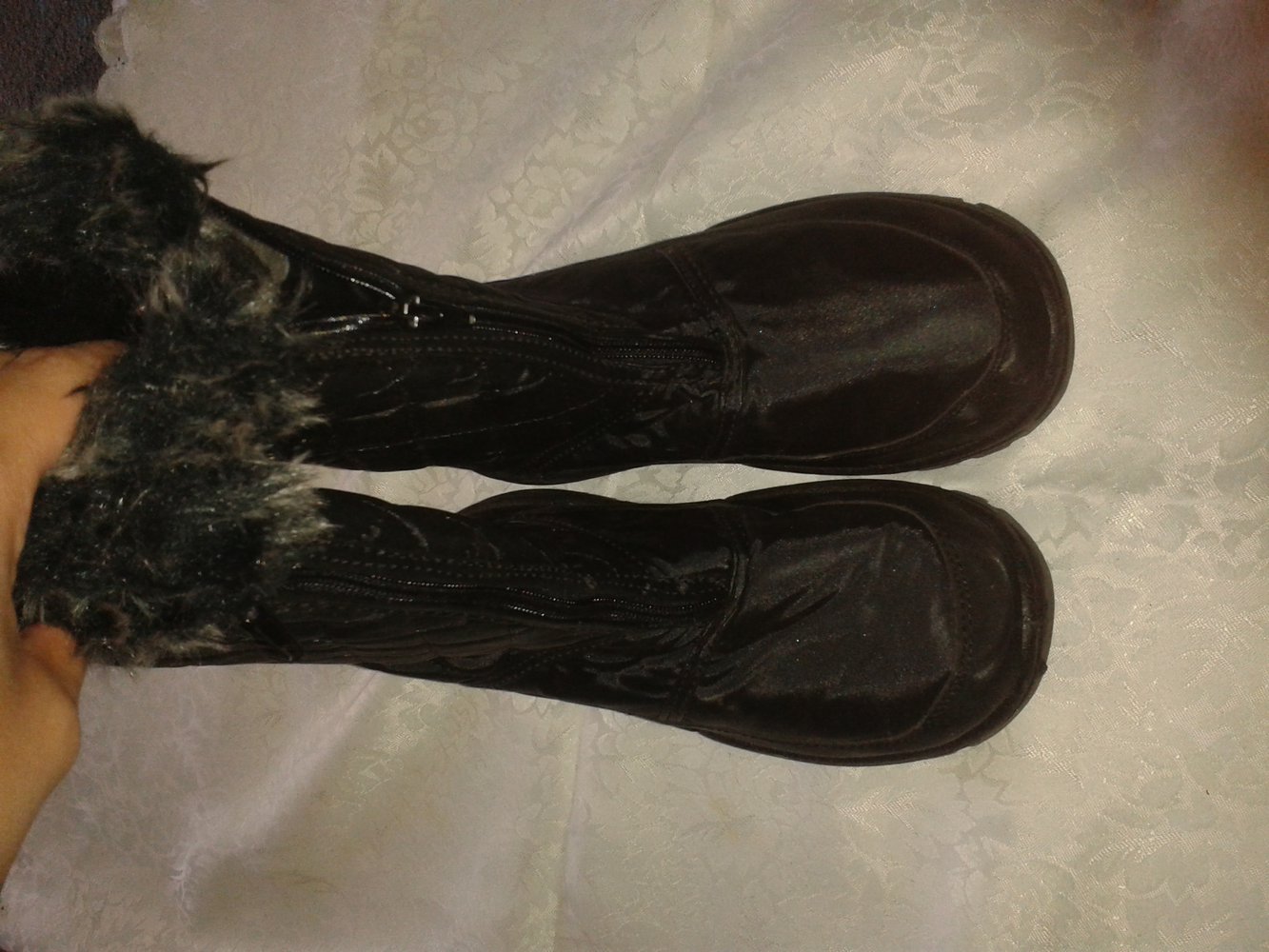 Stiefel Wasserdicht NEU Fell