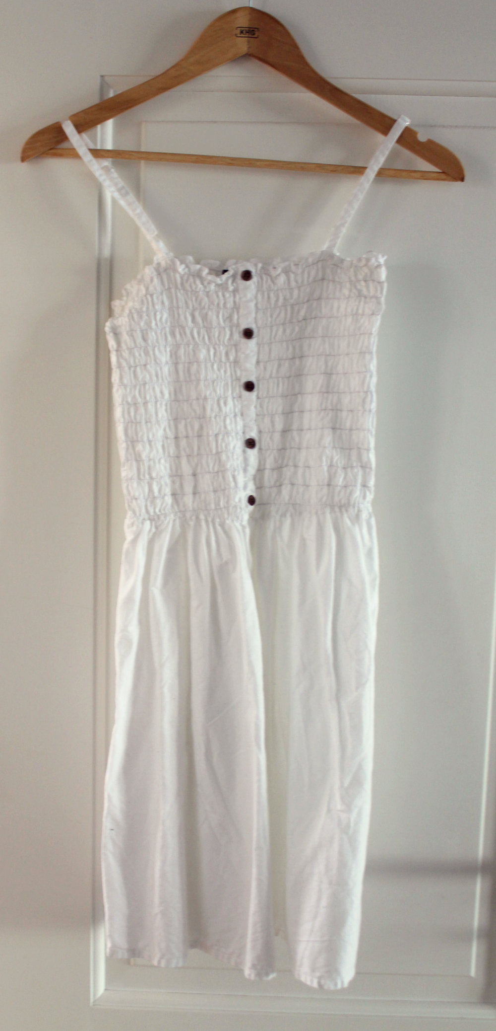 Süßes Sommerkleid weiß