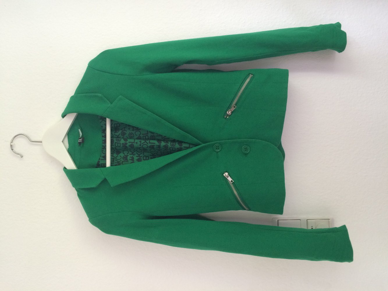 Schöner grüner Blazer