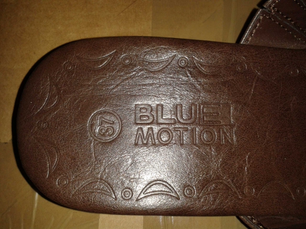 Braune Sandalen von Blue Motion, Größe 37