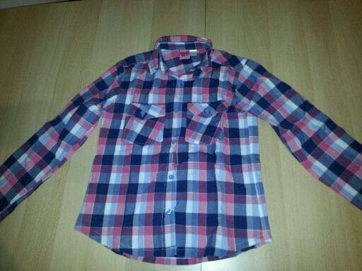 Karierte Mädchen Hemd