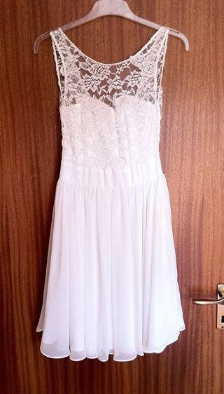 Kurzes Brautkleid/ Standesamtkleid/ Abendkleid * Spitze, Vintage *