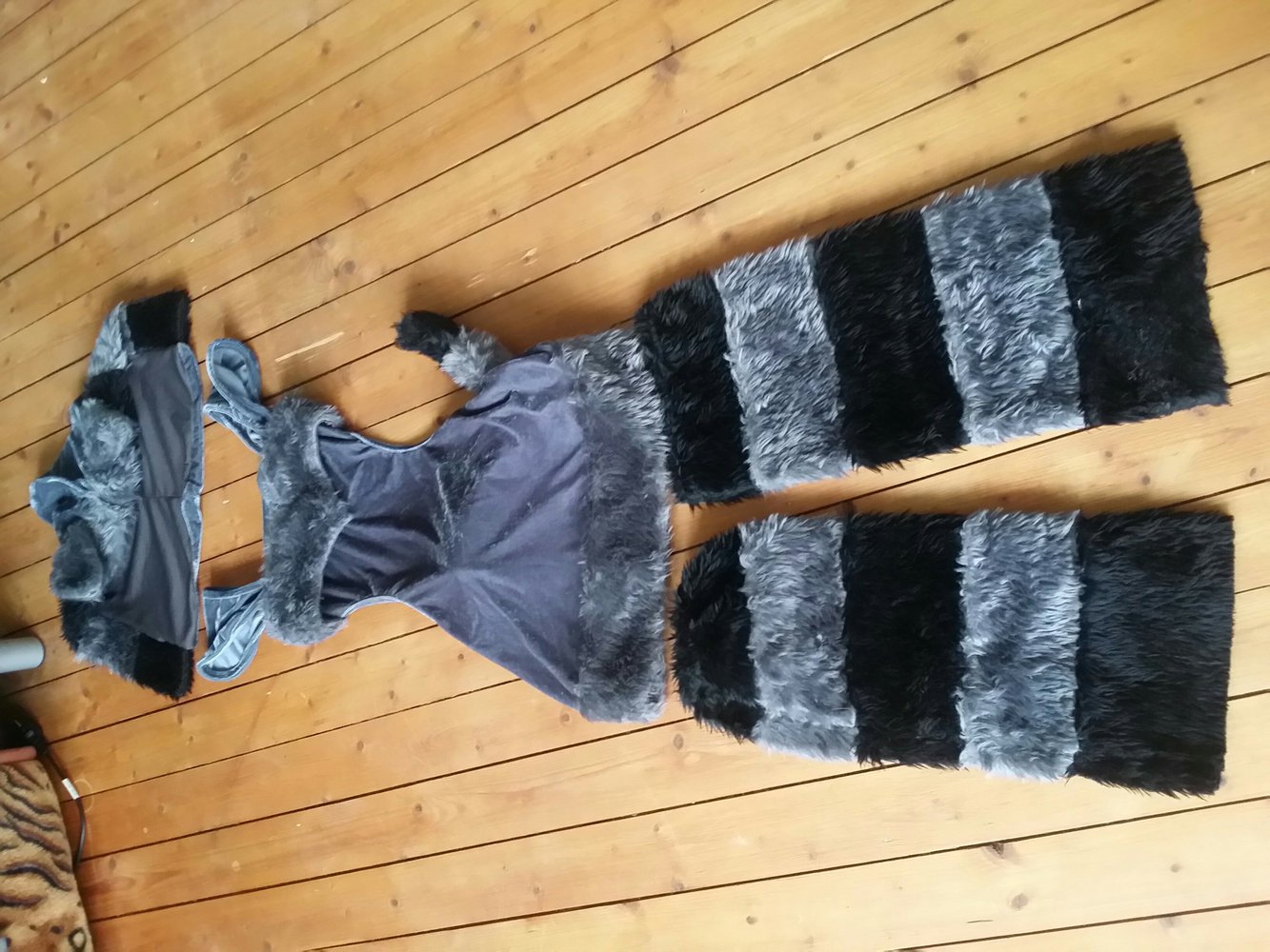 sexy Waschbär Kostüm 