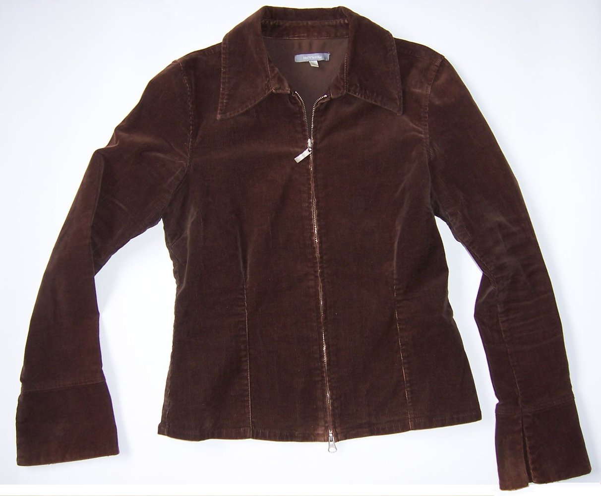 AMISU Damen Cordjacke braun, Gr. S