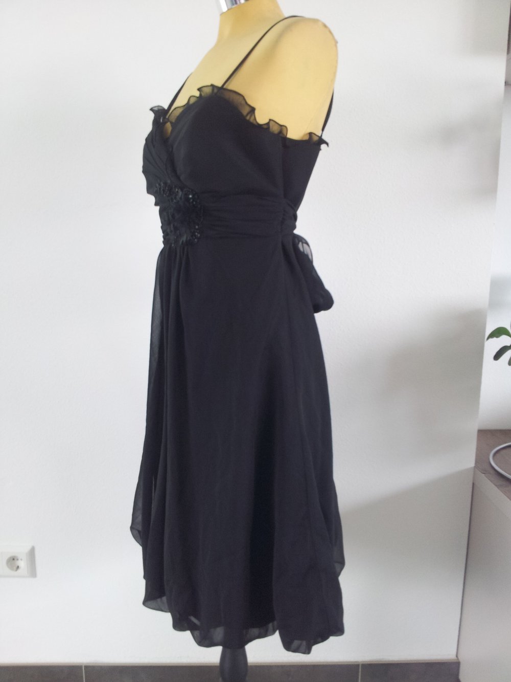 JuJu & Christine Kurzes Damen Ballon Abendkleid