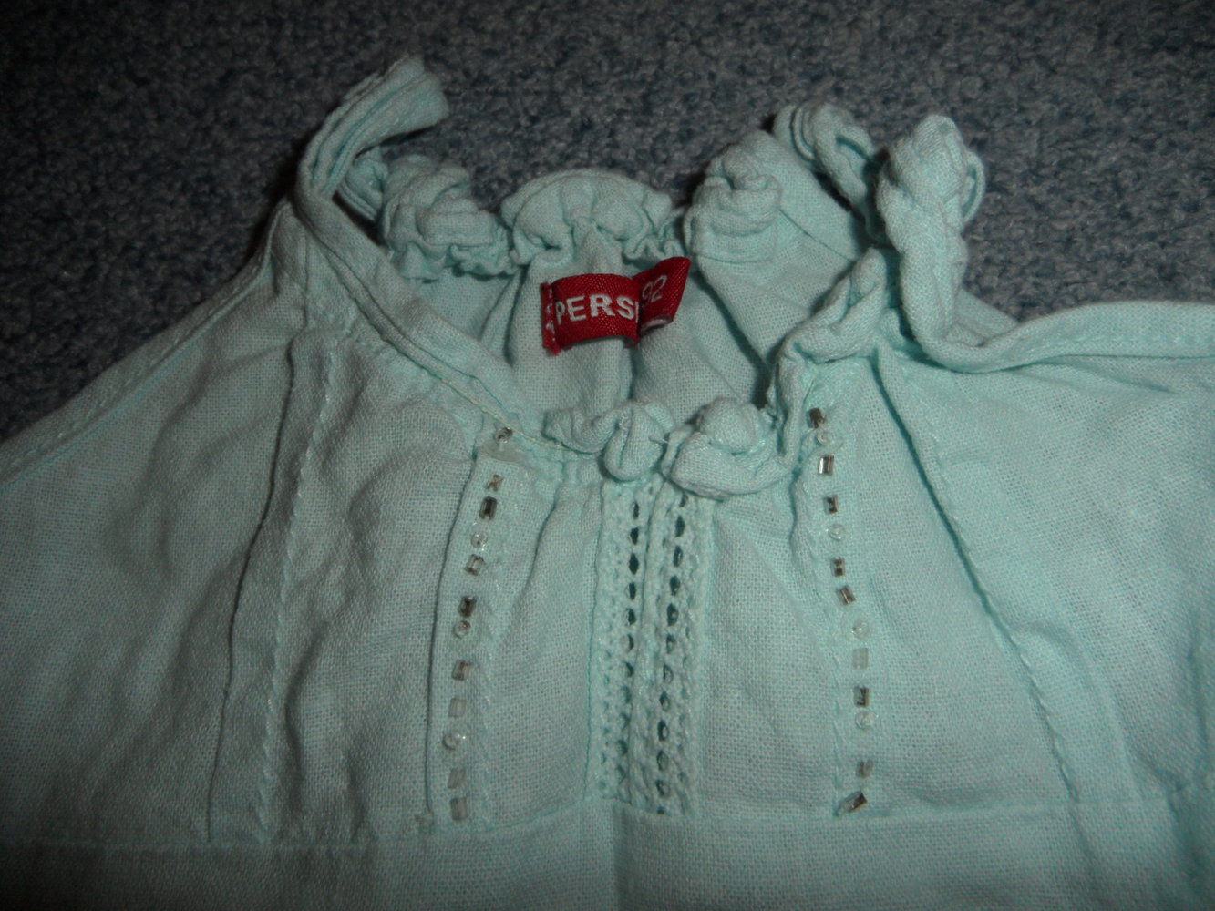 Persival wunderschönes Kleid Leinen-Viskose-Mischung Gr. 80/86/92