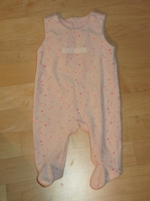 Nicki Strampler Schlafanzug rosa Mädchen Nikki nice and cute