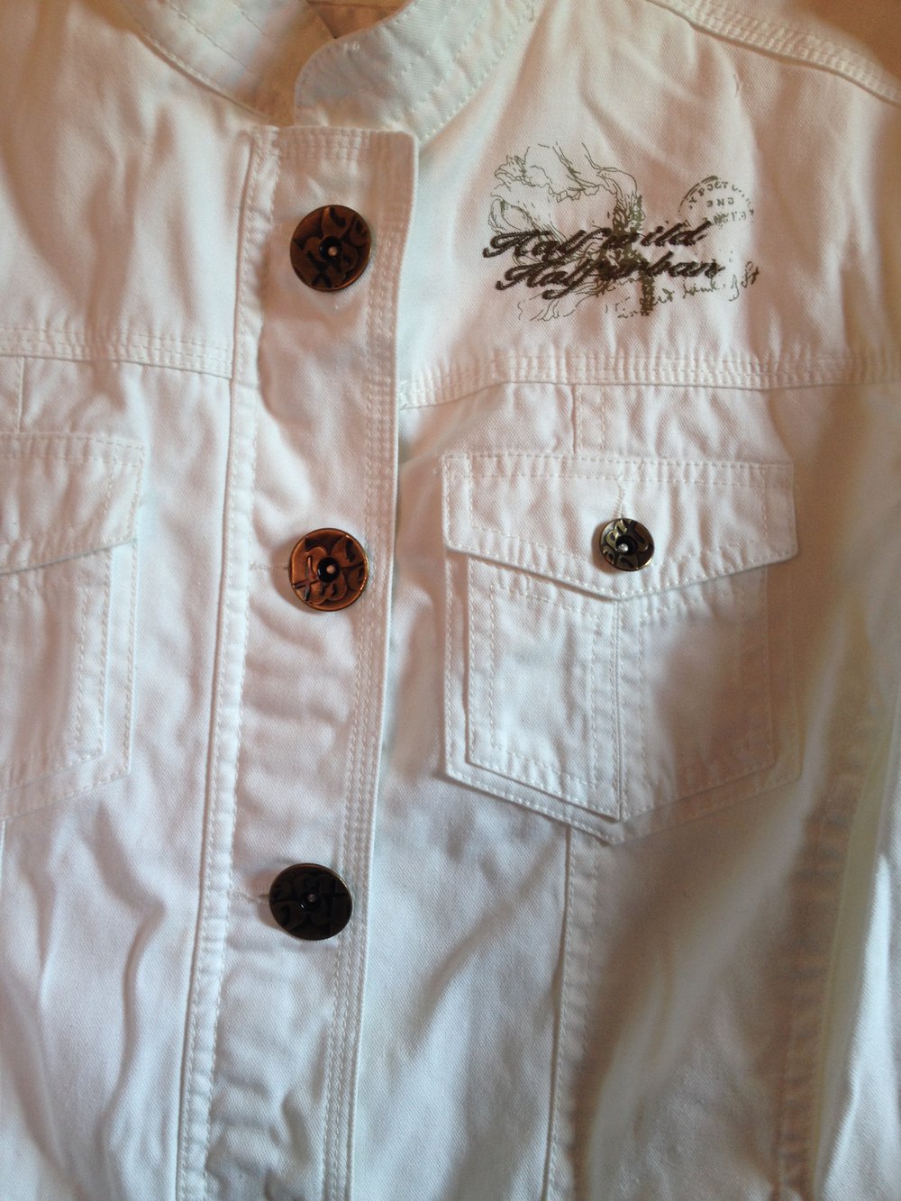 weiße Jacke Just For You