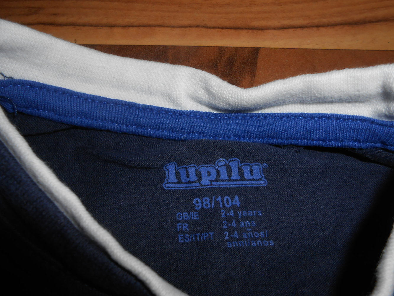 Pulli lupilu 98/104 blau