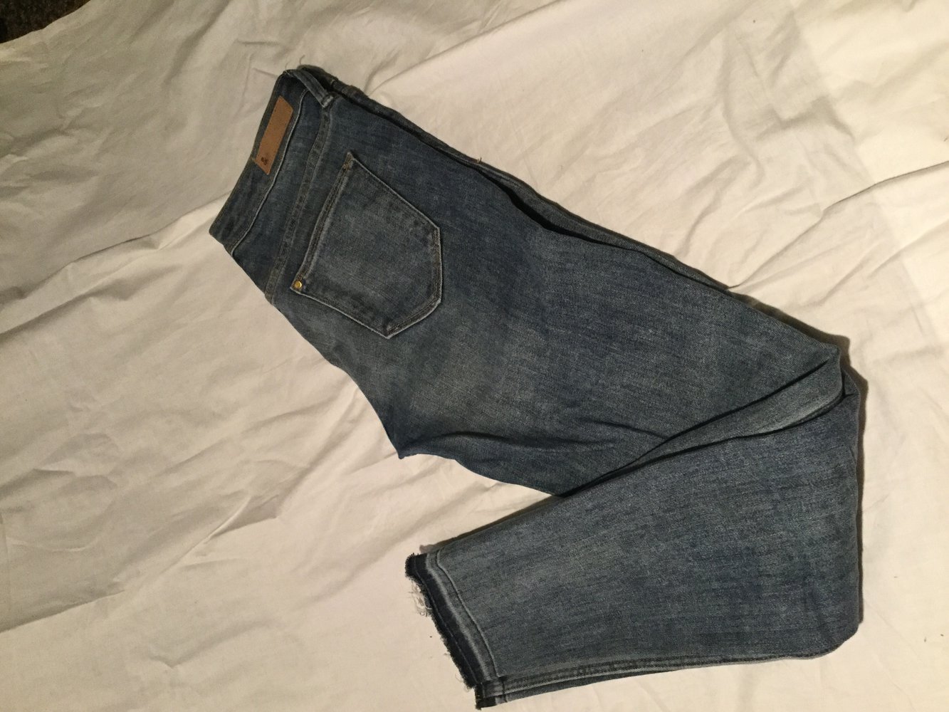 Jeans im Used-Look