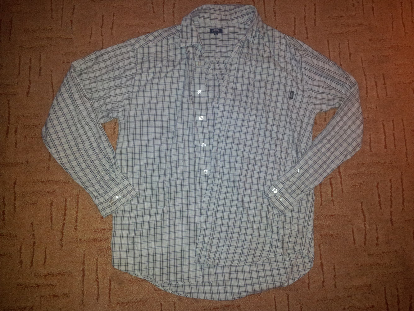 Hemd kariert Pioneer Gr. L lang Arm