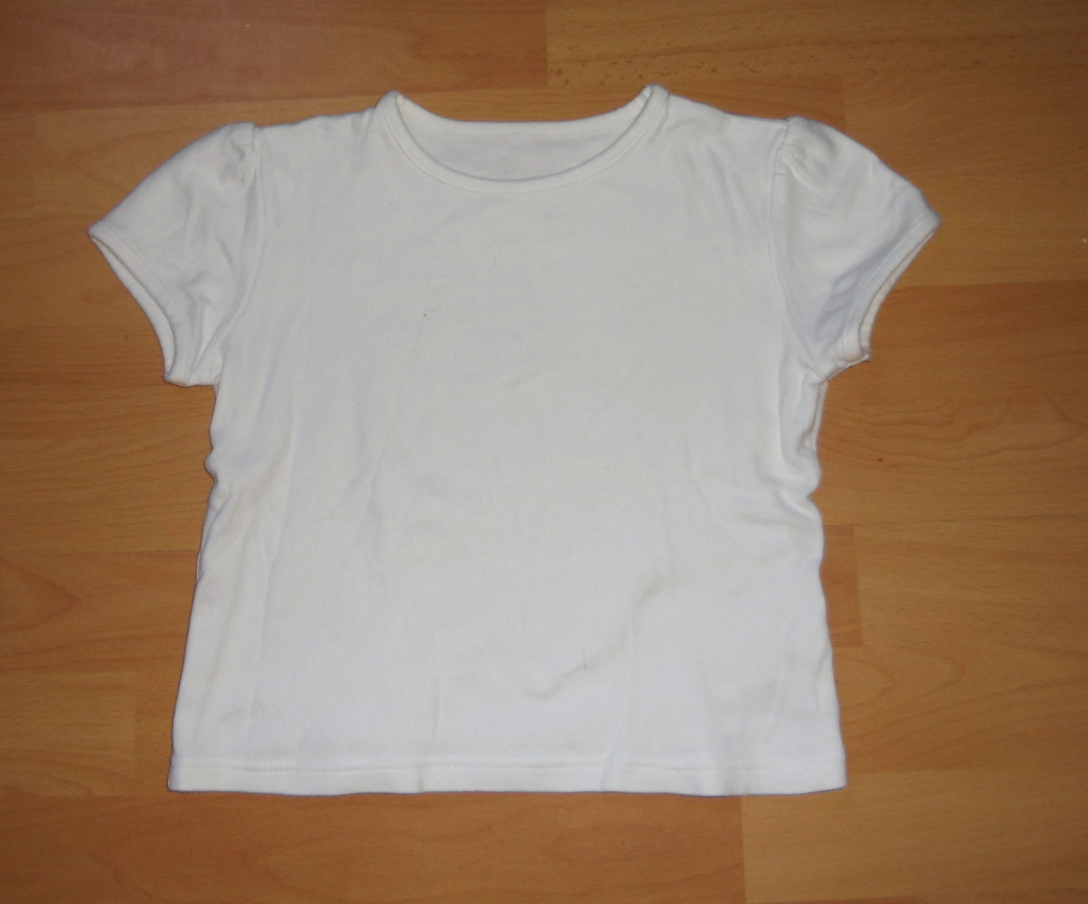 MOthercare- weißes T-Shirt Gr.7-8y ca 122-128