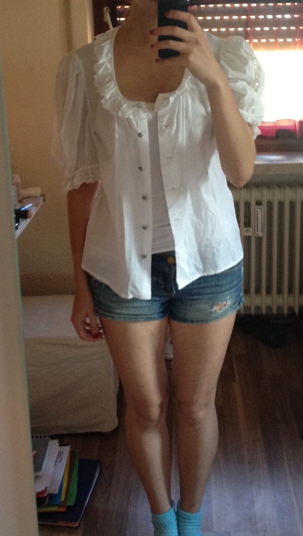 Hanne Modell Bluse weiß