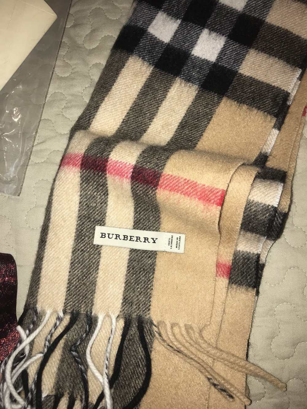Burberry Kaschmir Schal, Tuch
