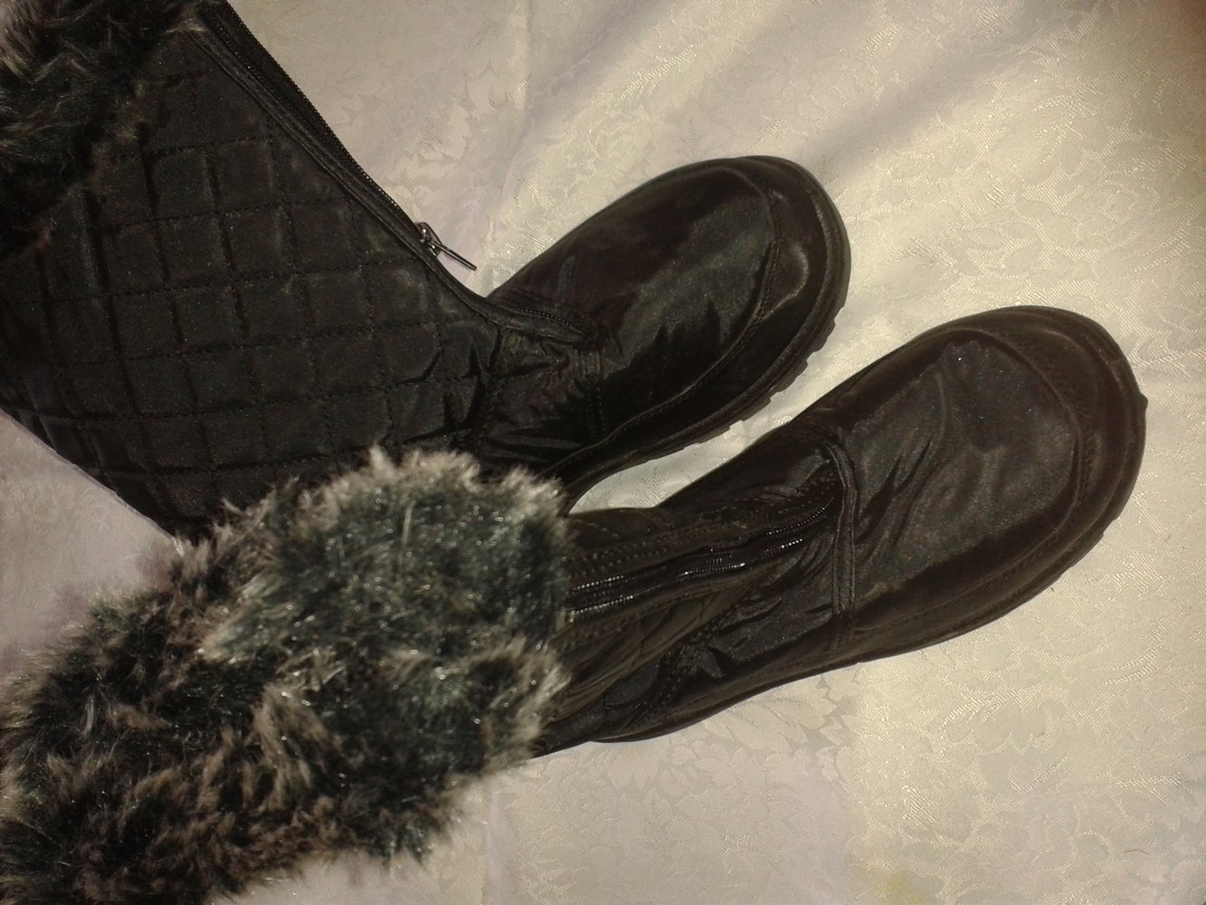 Stiefel Wasserdicht NEU Fell