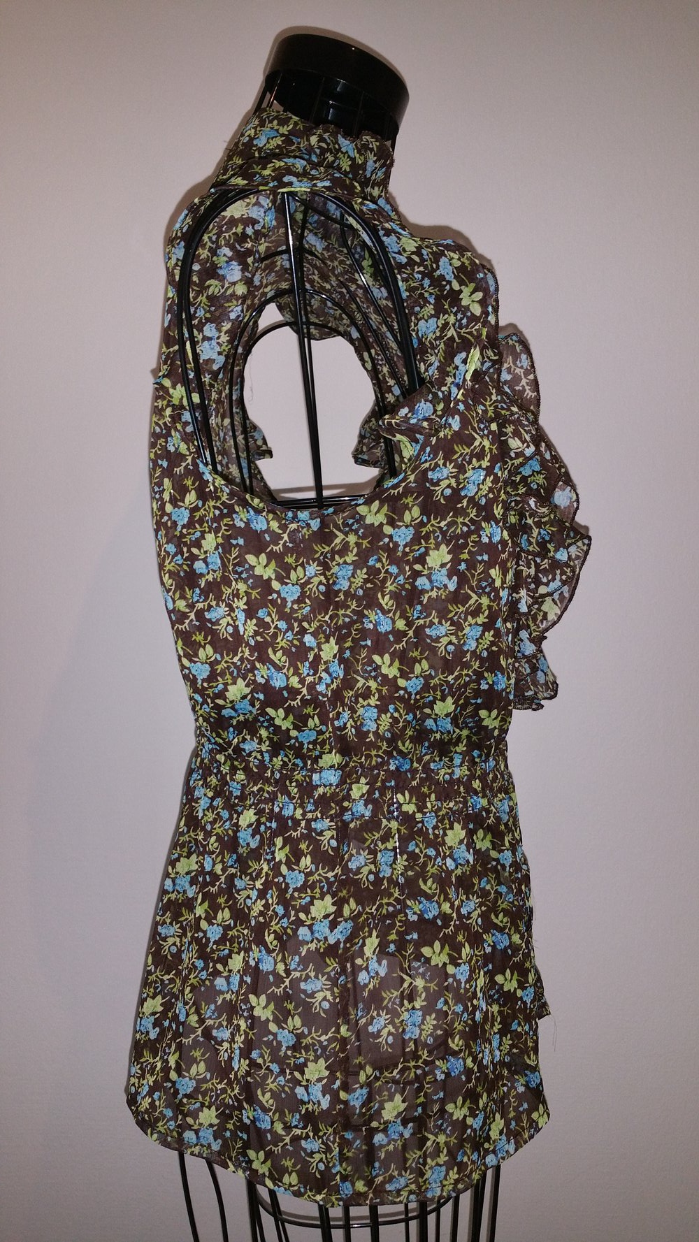 Damenblüse, geblühmt 