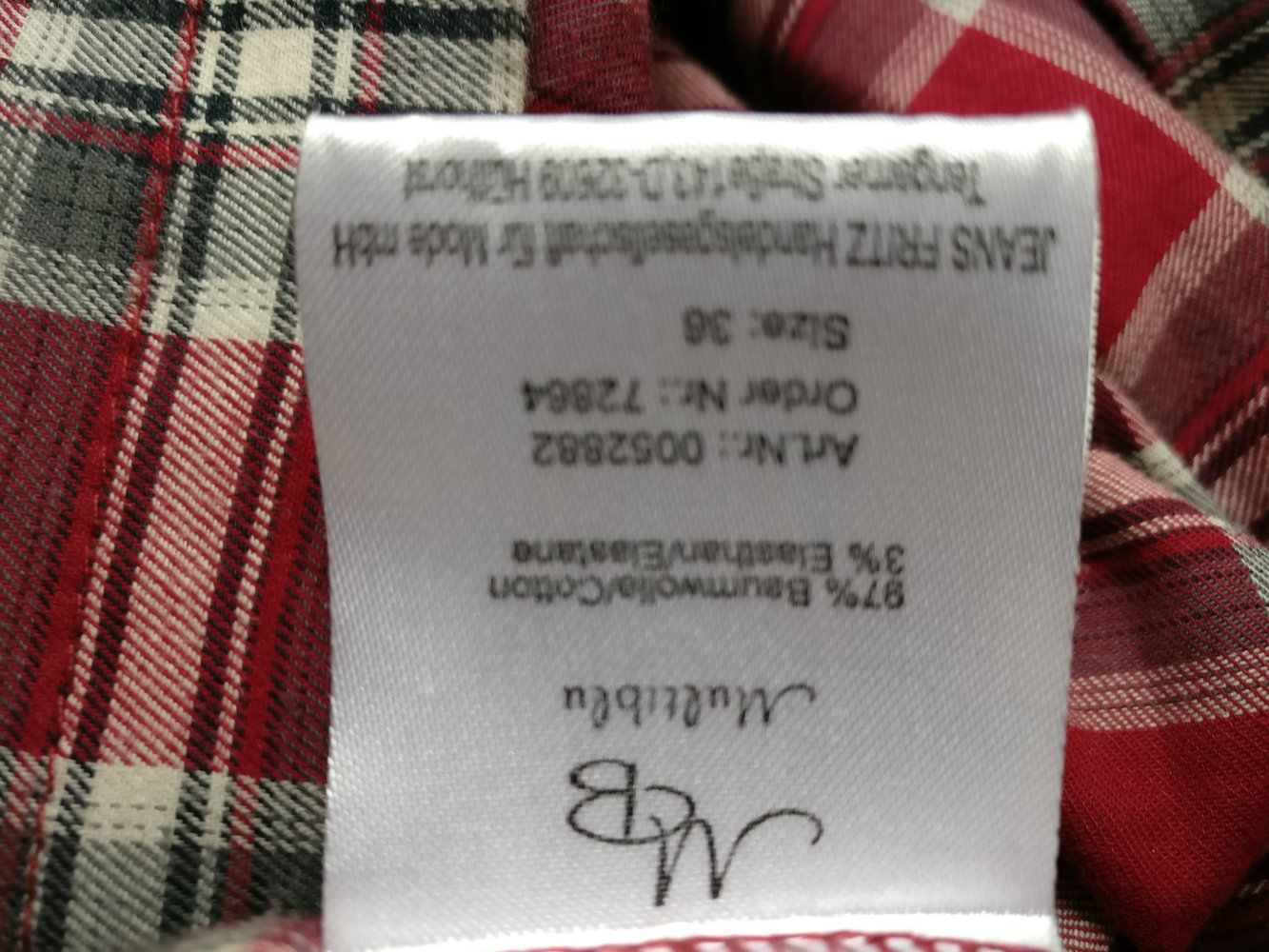 Schottenkleid Damen College Gr. 36 S kariert Karo