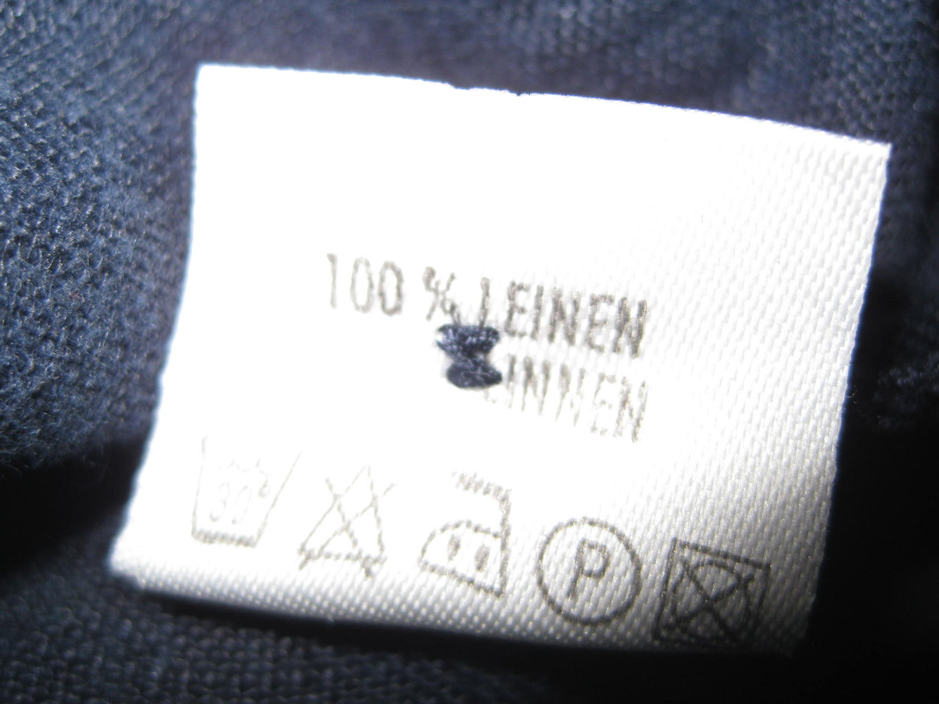 MORE & MORE Leinen Hemd Kurzarm Größe L