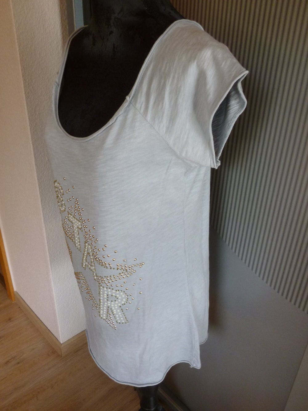 T-Shirt Shirt grau Made in Italy