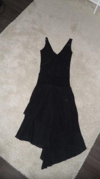 MNG Mango - Schwarzes edles Kleid - S - 