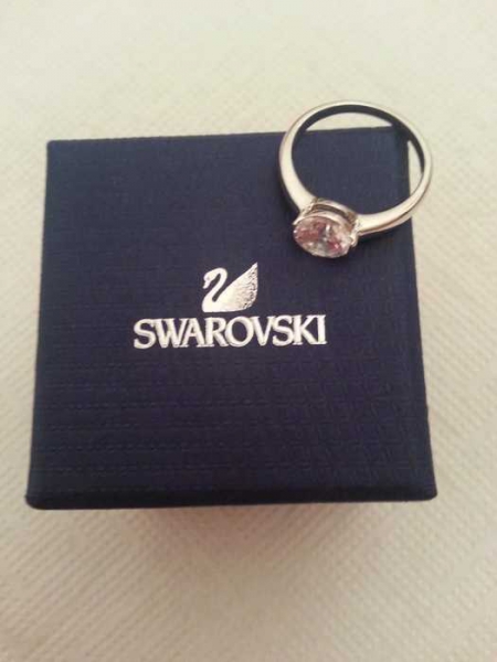 Swarovski Ring Gr. 18 silber NEU