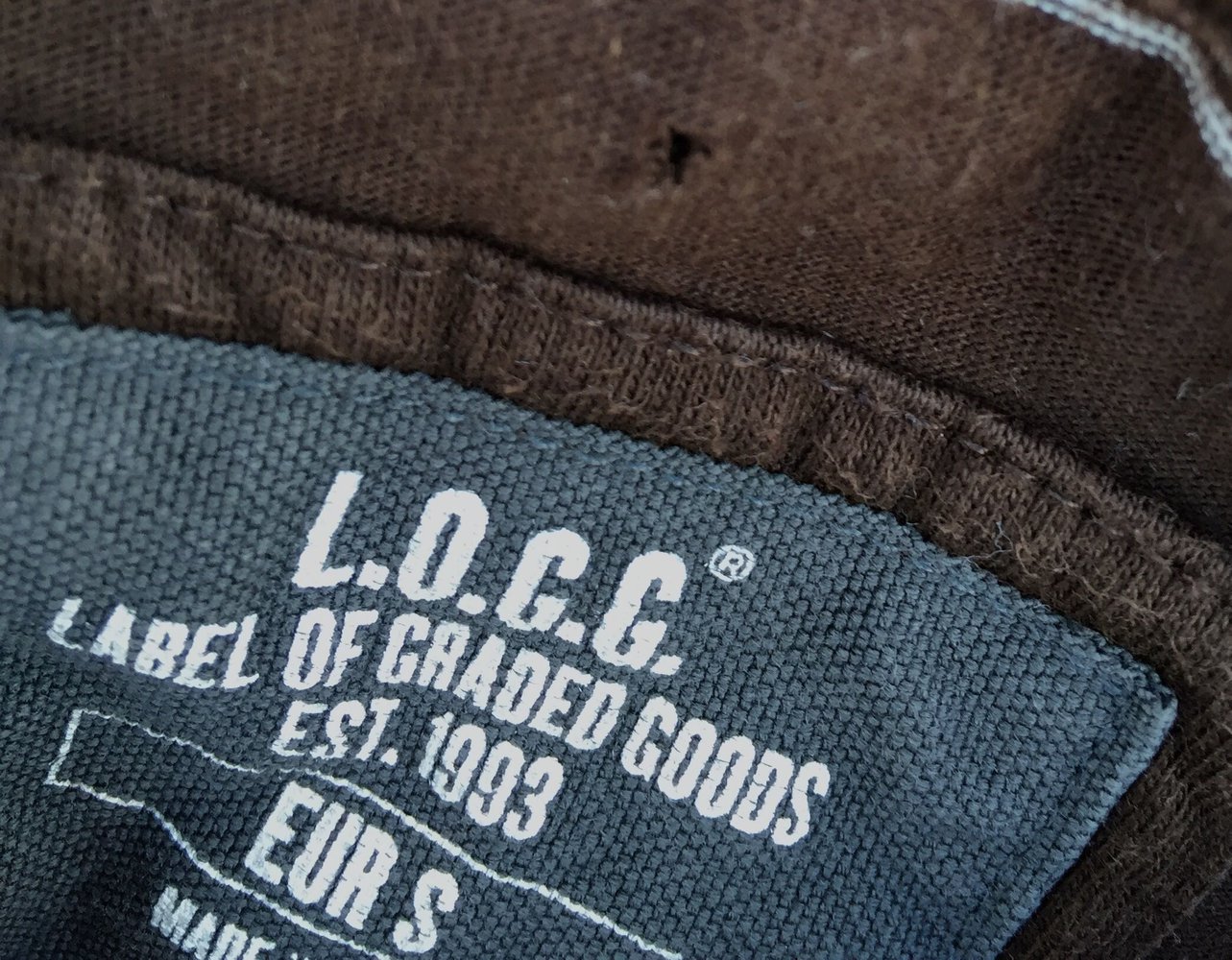 H&M Poloshirt SHIRT braun geringelt Gr. S