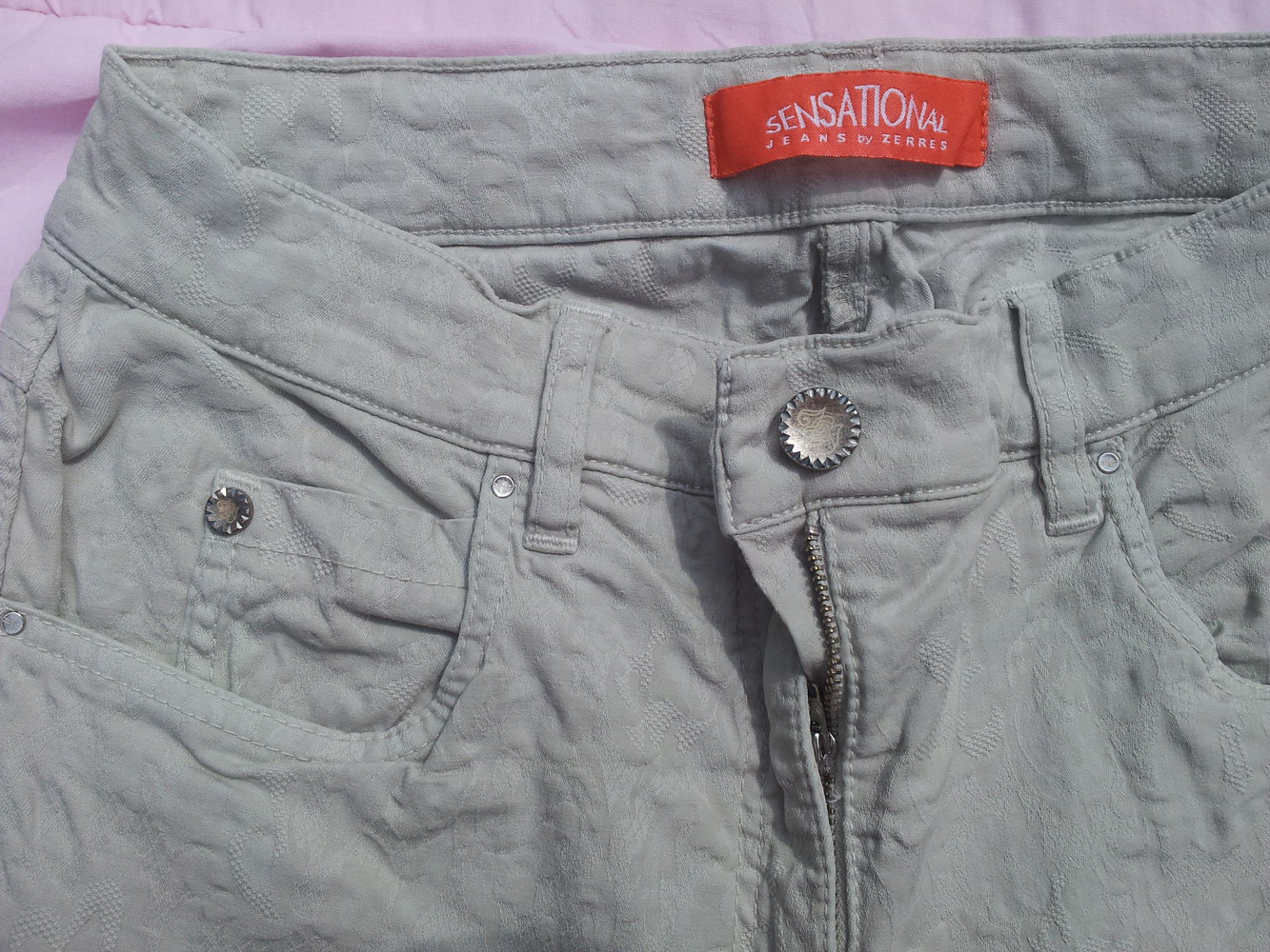 Hose Nude Look Muster Gr. 38