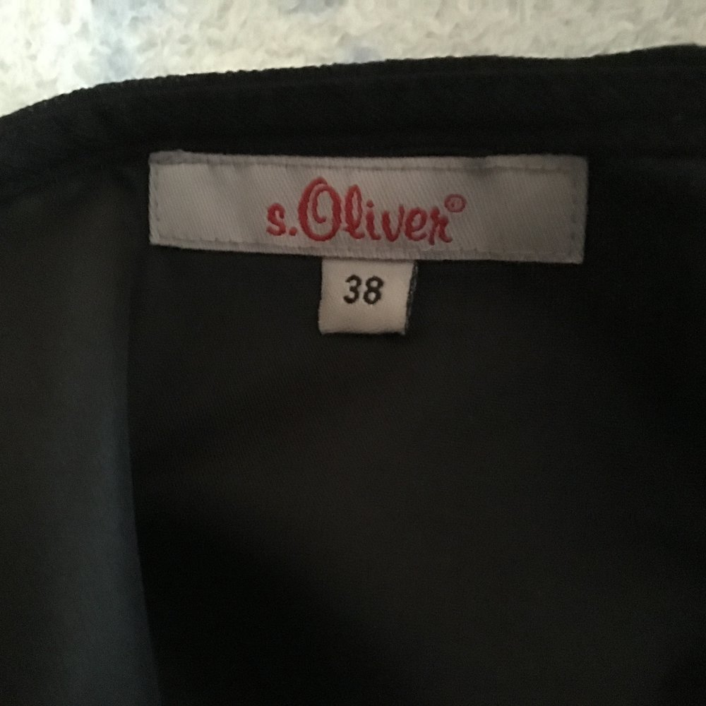 s.Oliver Kleid, Abendkleid, Cocktailkleid, schwarz