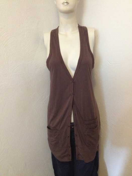 süße lange weste bluse hängerchen