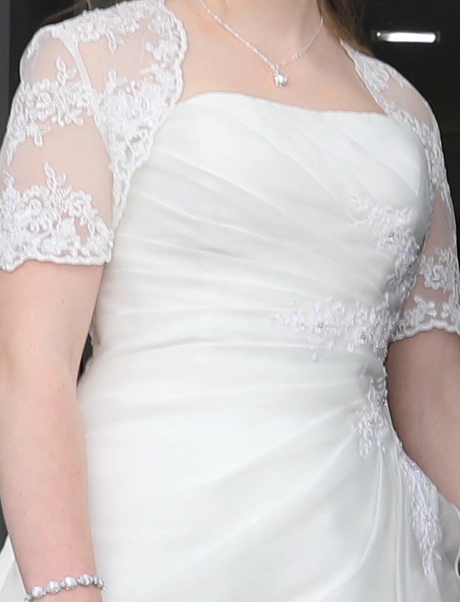 Brautkleid Hochzeitskleid gr. 40 für große Braut