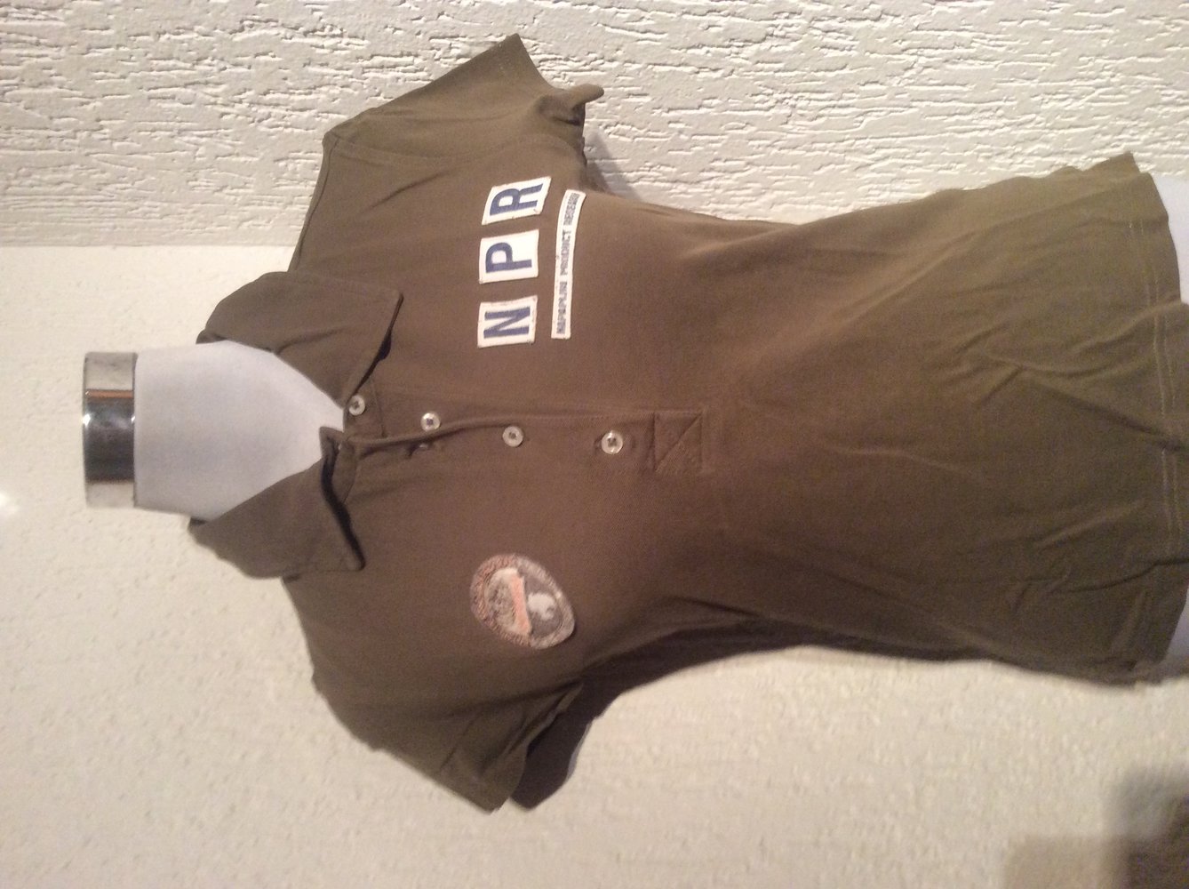 Napapijri Polo Shirt Größe S Khaki T-Shirt 