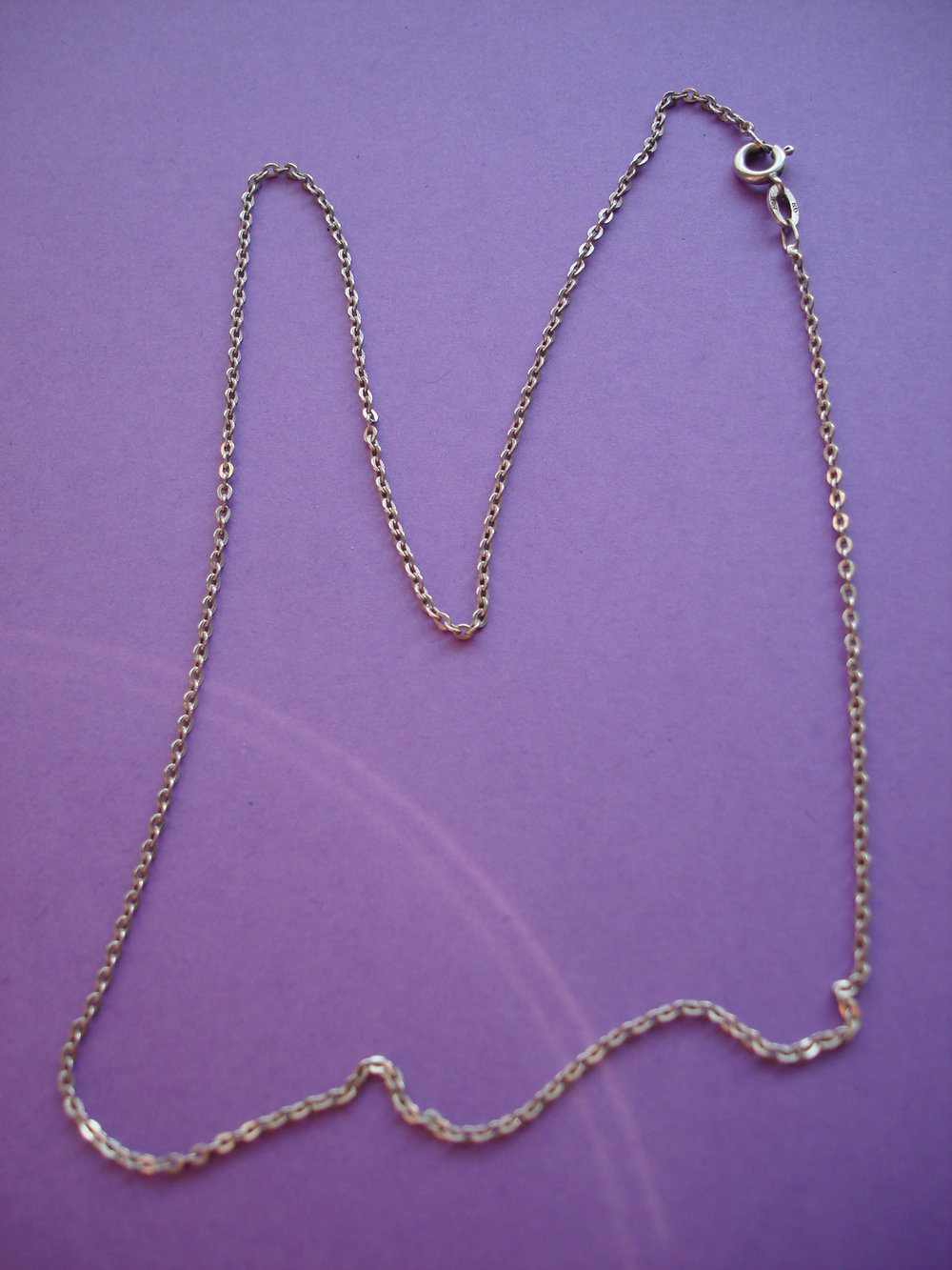 Echtes Silber-Halskettchen