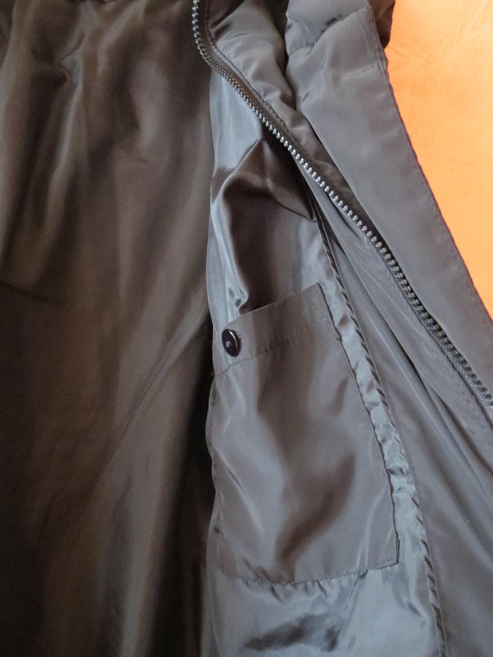 Jacke, Kurzmantel, Gr.44/L, schwarz