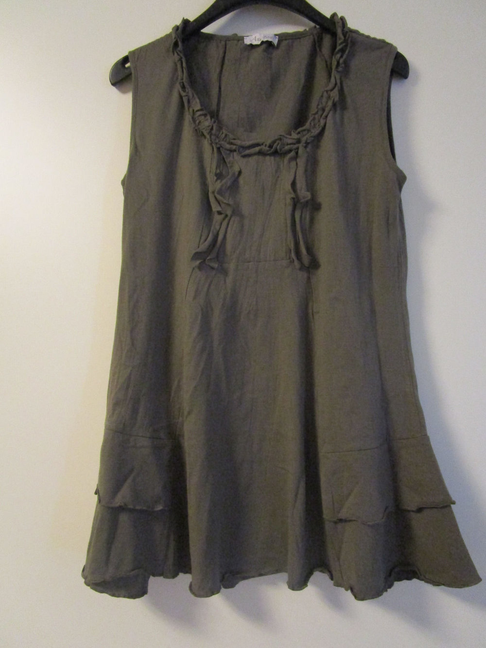 Top Aniston in Crashoptik, Farbe taupe, Größe 36 - kaum getragen - 