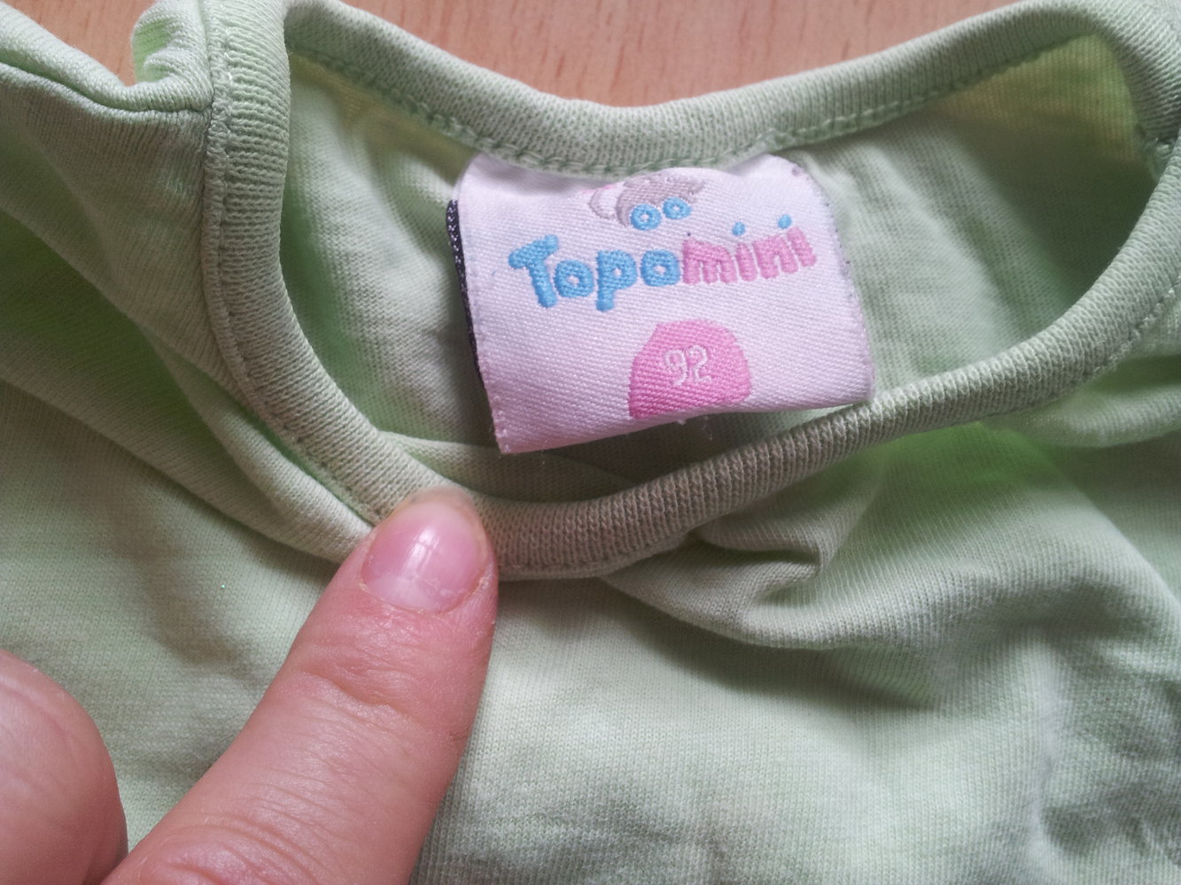 Pullover hellgrün Gr. 92