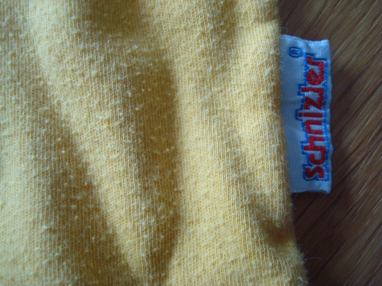 gelbes Langarmshirt Gr. 62