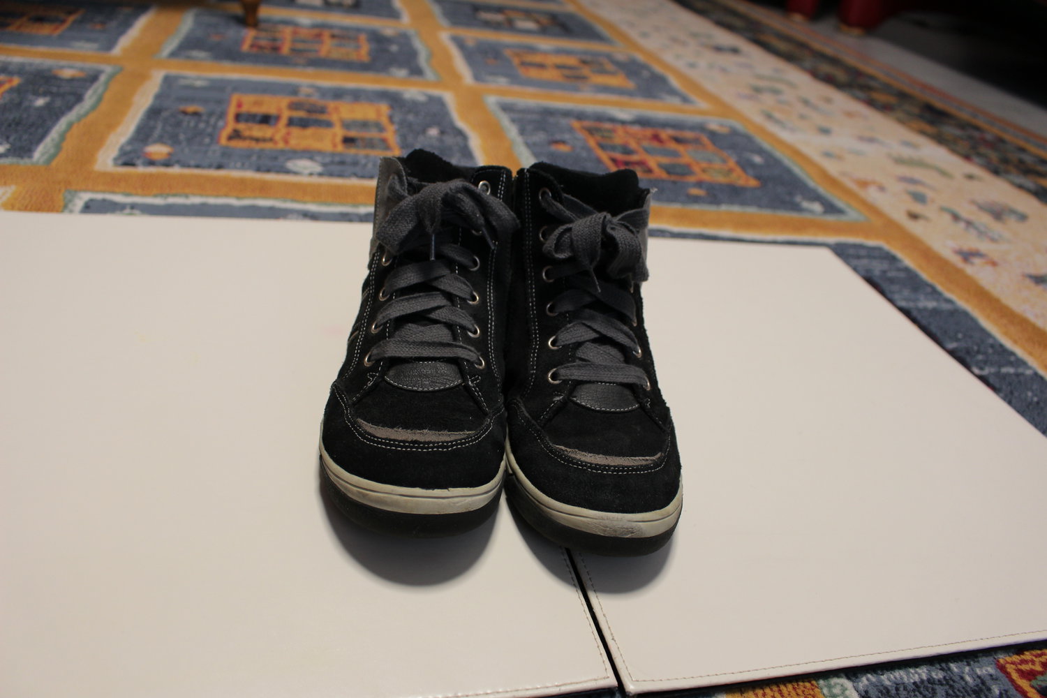 223. Hohe Ledersneakers von Richter, Gr. 35