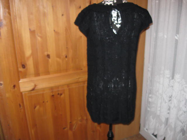 *** Neuer Stricküberzieher mit kleinen Taschen ***