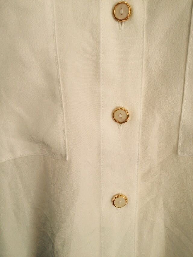 Luxsusklasse Design Vintage Bluse Einzelstück 