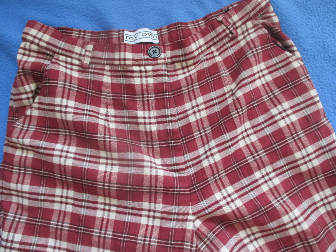 NEU * Tartan Karo * 7/8 * Dreiviertel * Stiefel- Hose 