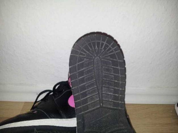 Nike Air Jordan Pink/Schwar/Leo/neon Us-Import  gr. 38,5 