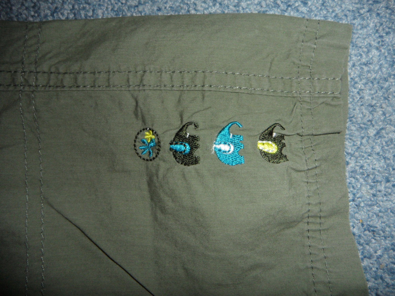 tolle Sommerhose mit Elefanten-Applikation